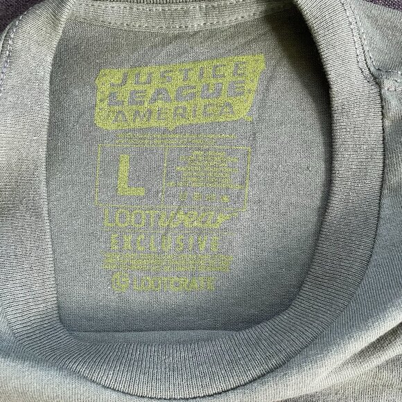 Swamp Thing T Shirt Justice League America Size L Exclusive Loot Crate BNWT - Picture 6 of 6